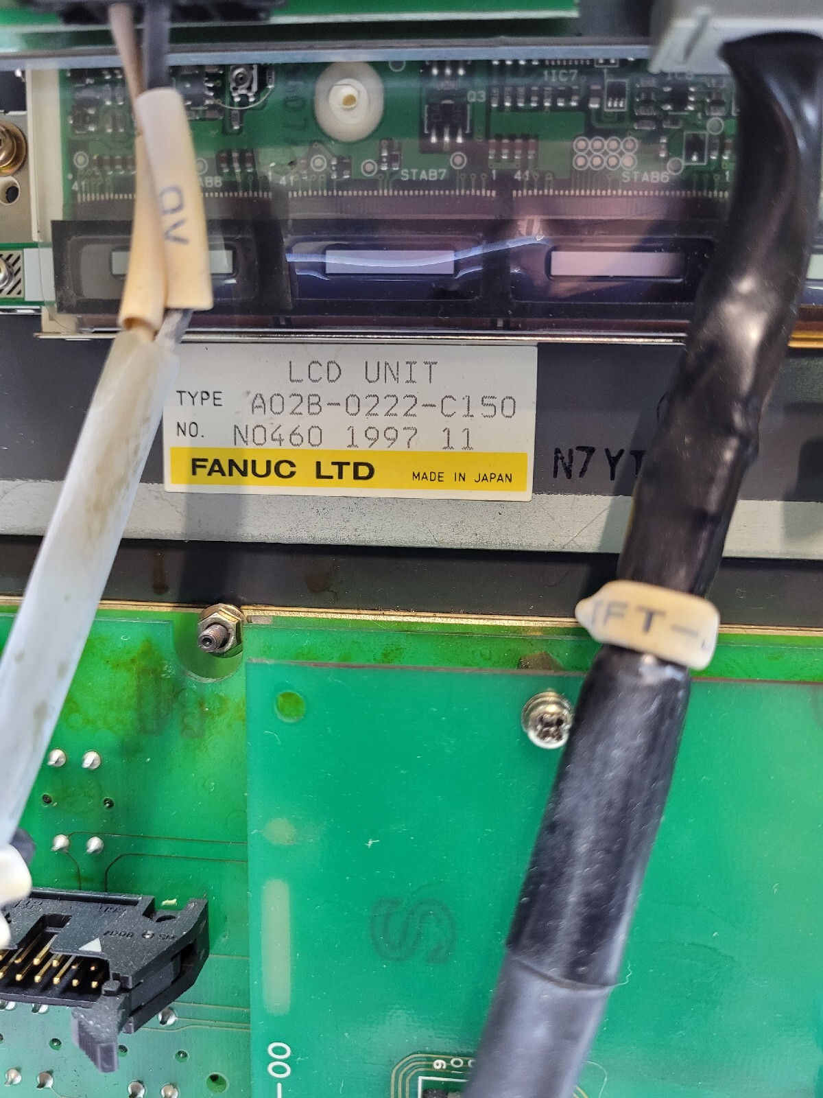 Fanuc/Hitachi Seiki Display And Control Boards LCD A02B-0222-C150