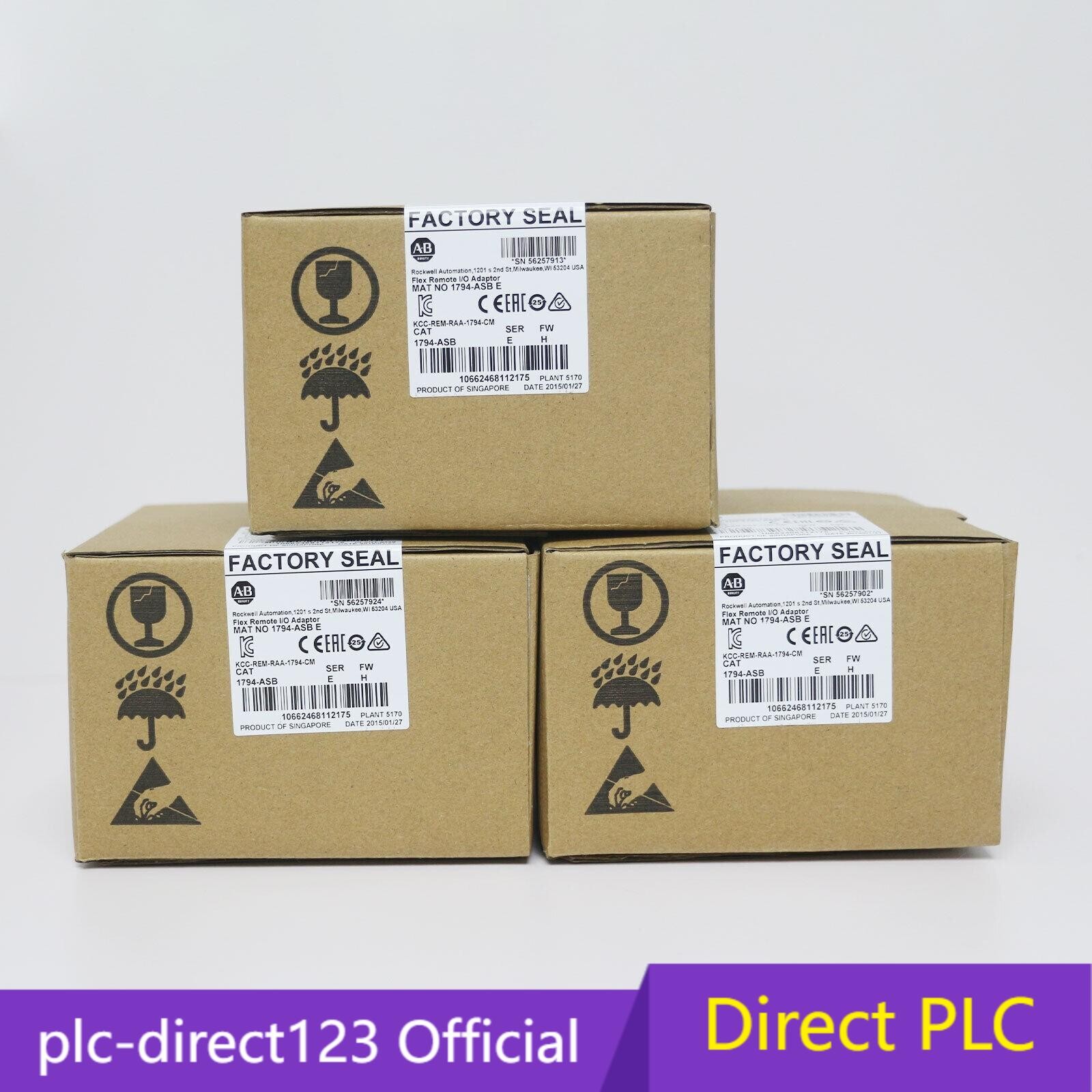 New Sealed Allen Bradley 1794-ASB Flex Remote I/O Adapter 1794ASB US Free Tax