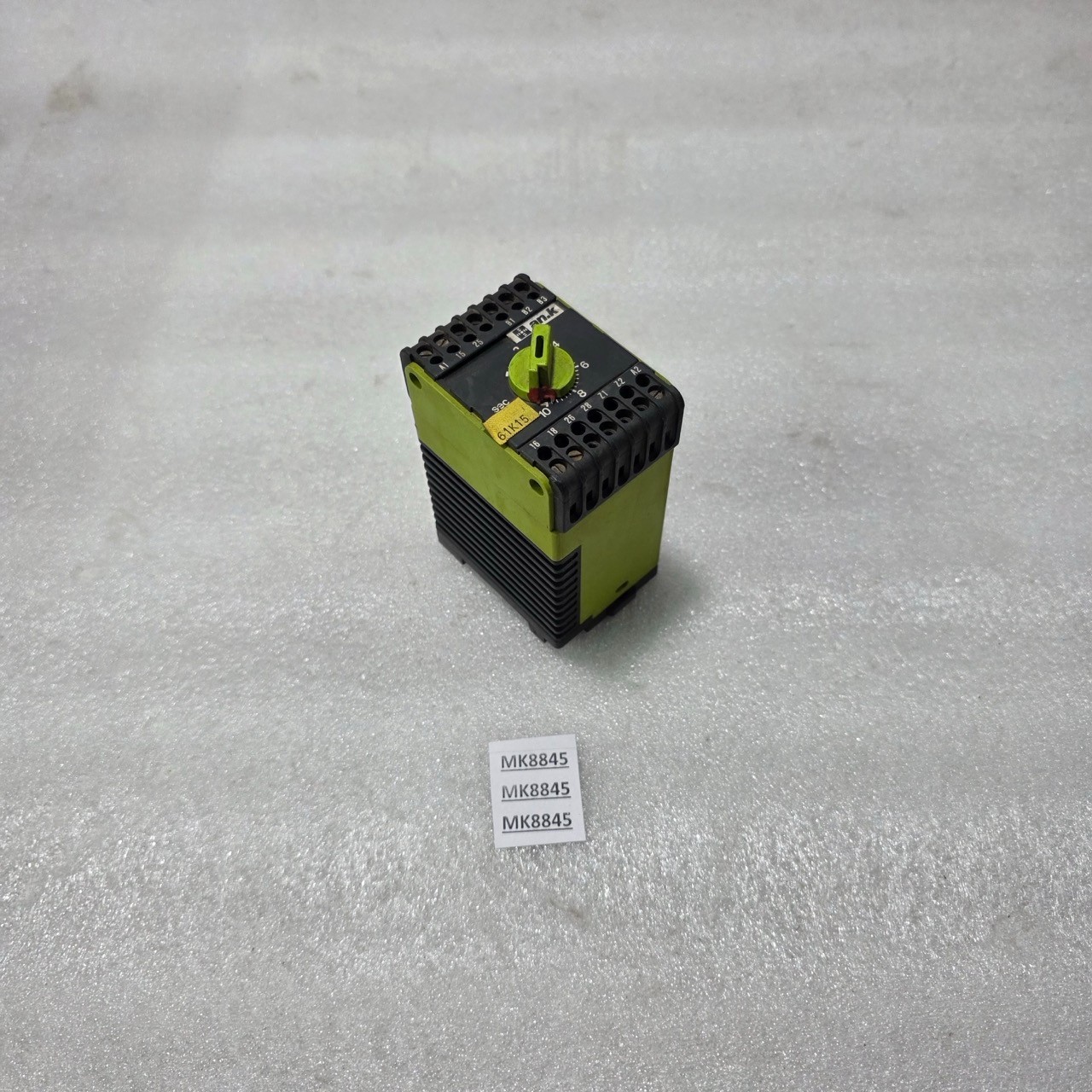 AN.K TIME DELAY RELAY 220V AC MULTI-RANGE TIMER RELAY WITH ROTARY SETTING