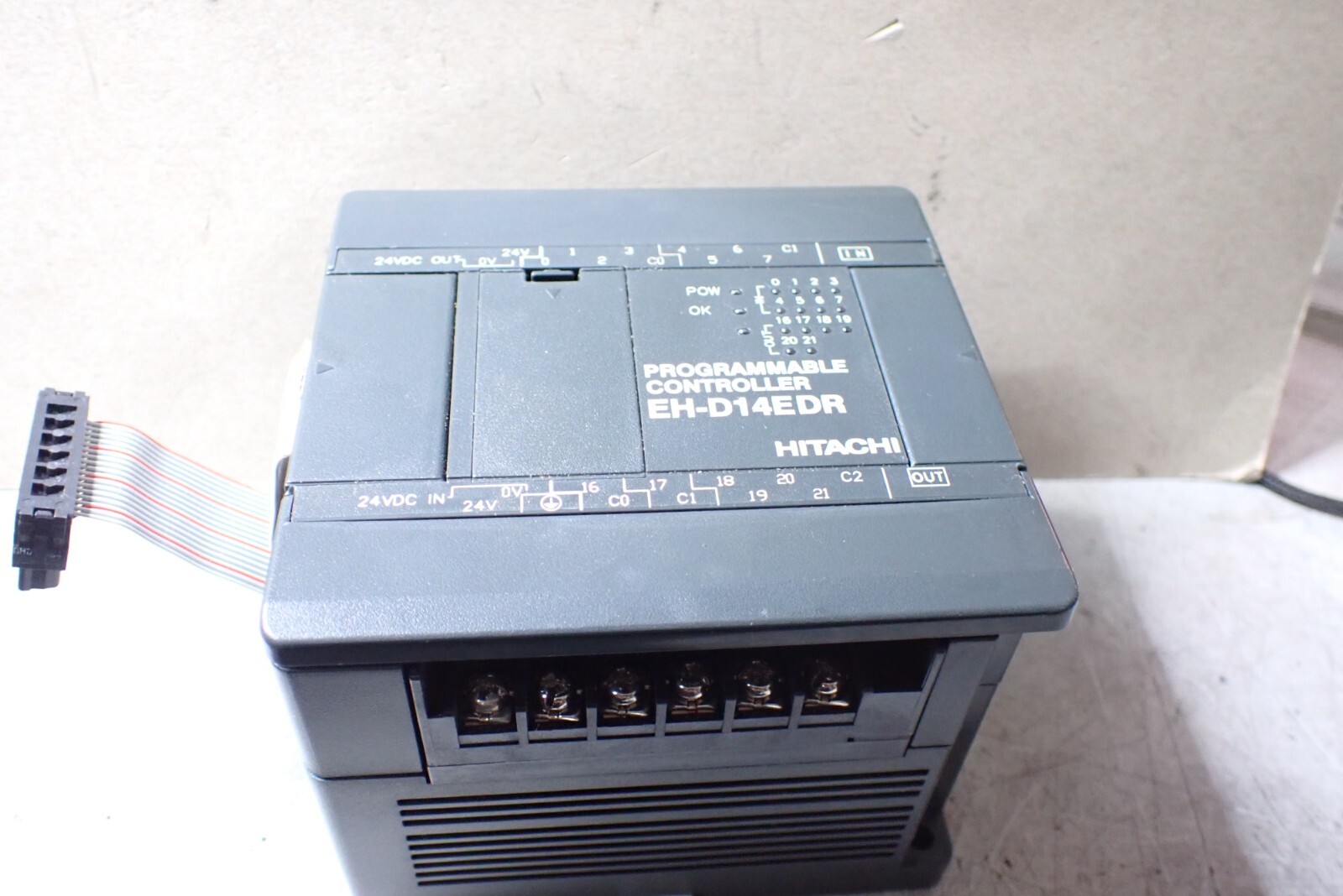 Hitachi Micro EH Expansion Module 8 Input + 6 Relay — 24DC Supply — EH-D14EDR