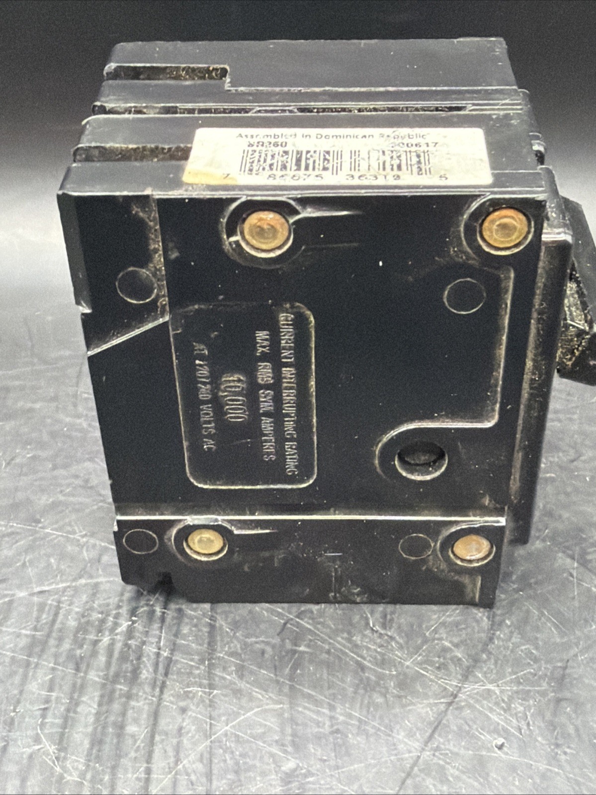 Eaton Cutler-Hammer 60 amps Plug In 2-Pole Circuit Breaker