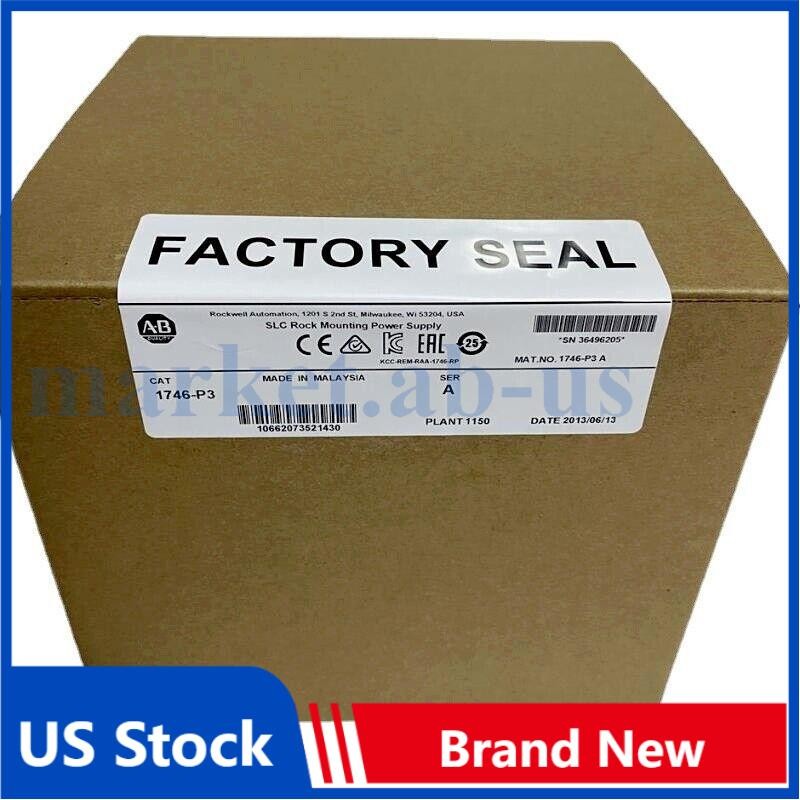New Factory Sealed Allen Bradley 1746-P3 /A SLC 500 Power Supply Module 1746P3