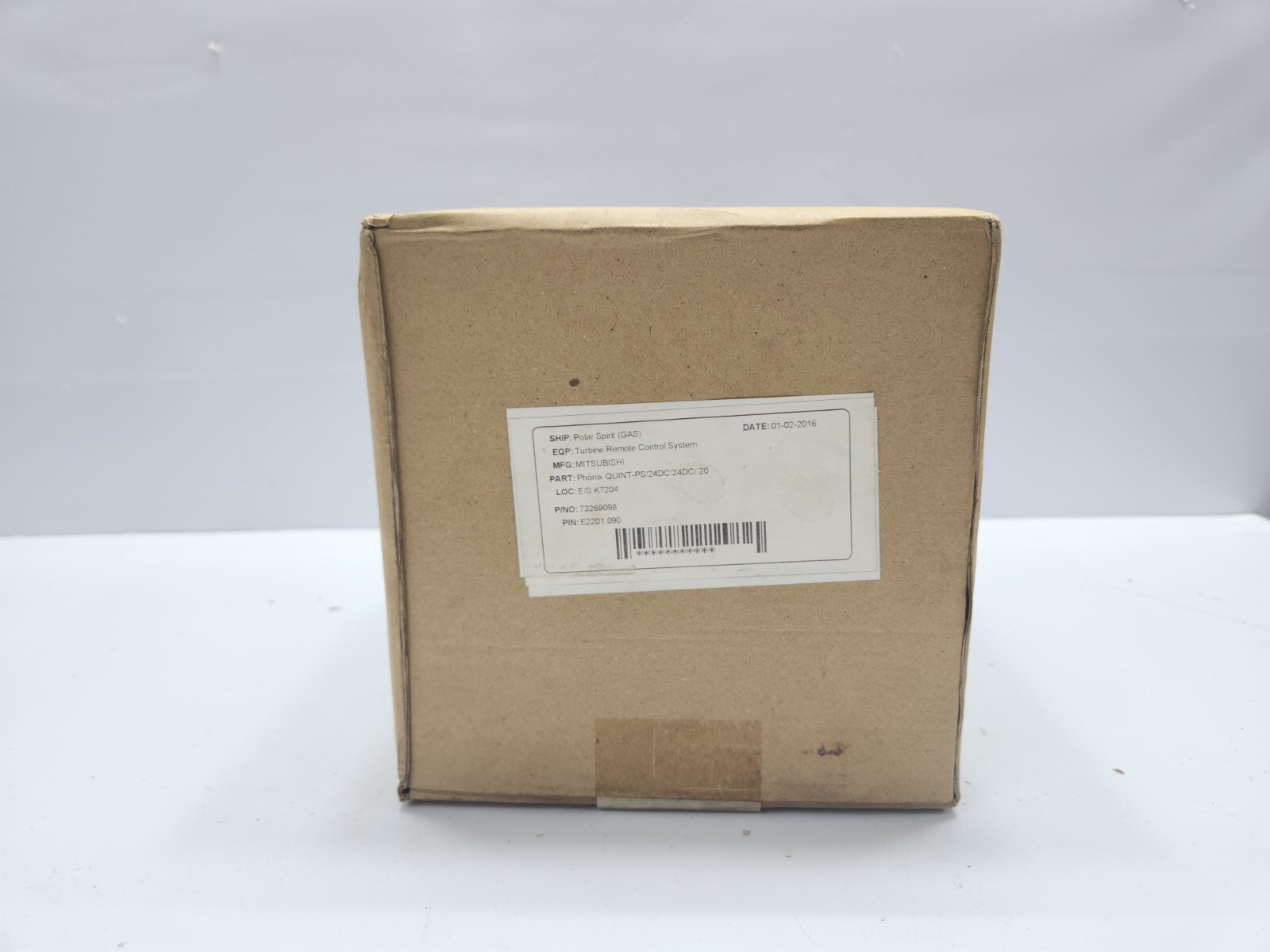 PHOENIX CONTACT QUINT-PS/1AC/24DC/20 POWER SUPPLY UNIT 2866776 REV 10