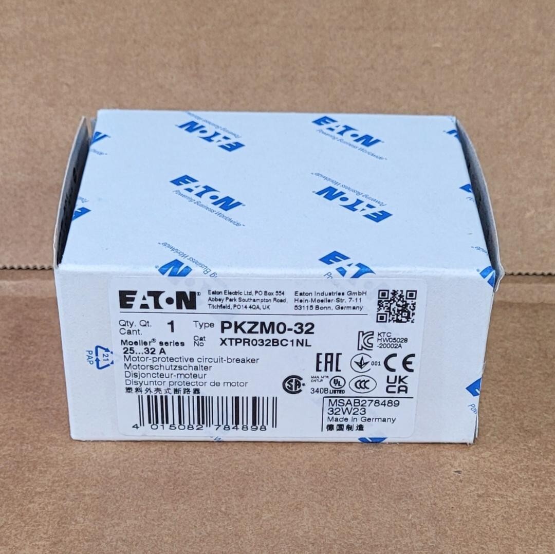 New EATON Moeller PKZM0-32 25-32A Motor Protective Circuit Breaker In Box #NN