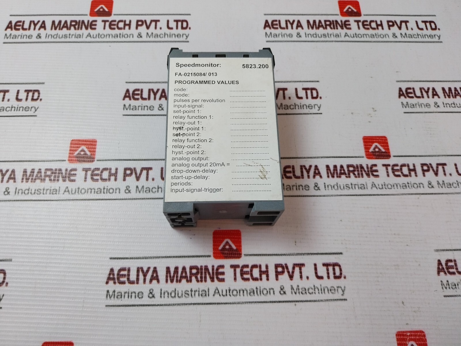 Rhine Speedometer 5823.200 Speed Monitor FA-0215084 / 013
