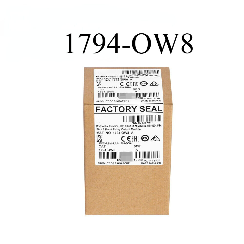 New 1794-OW8 SER A Flex 8 Point Relay Output Module 1794OW8