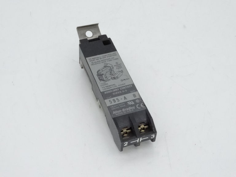 ALLEN BRADLEY 595-A SERIES B CONTACT BLOCK