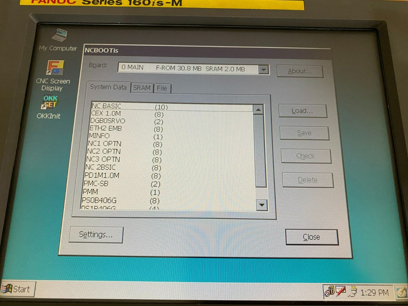 FANUC 160iS SYSTEM A02B-0281-B602