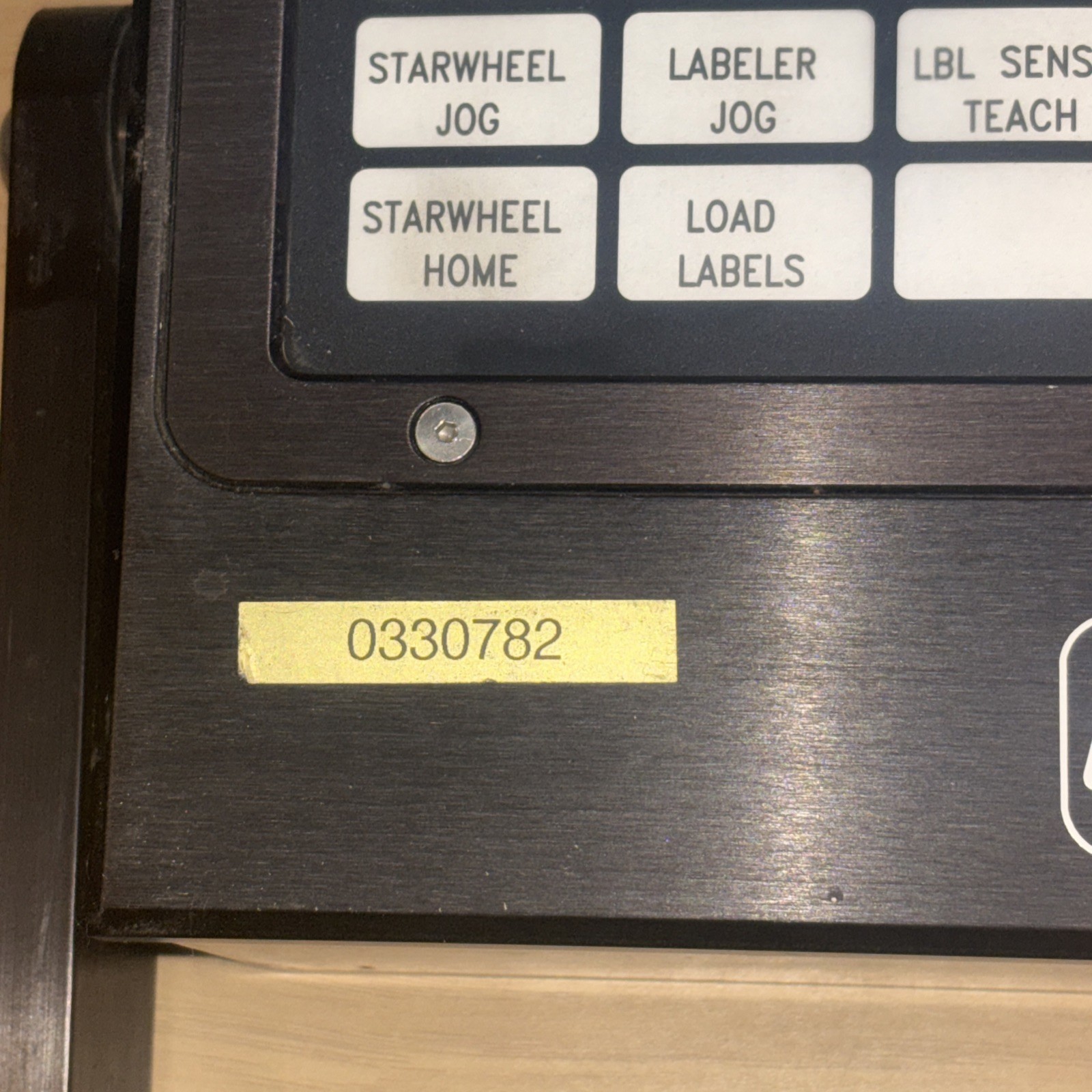 CTM Integration 360 Series Operator Interface HMI Label Applicator Control Panel