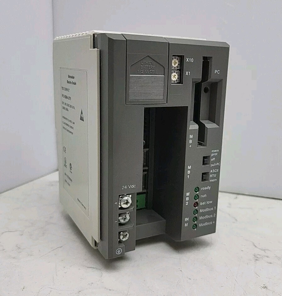 Schneider PC-E984-275 Modicon TSX Compact CPU Ports 2 MODBUS 1 MODBUS+