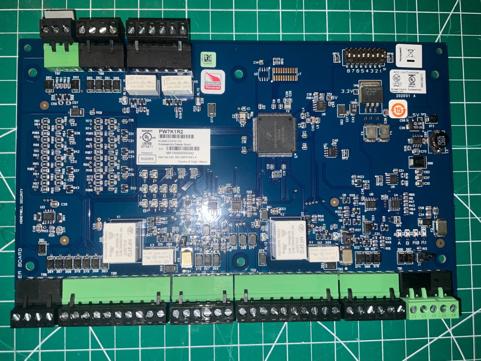 Honeywell PW7K1R2 Dual Reader Board Access Control Unit