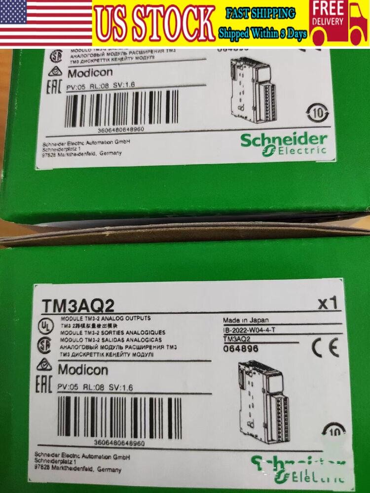 One Schneider TM3AQ2 PLC Module New In Box Fast Shipping