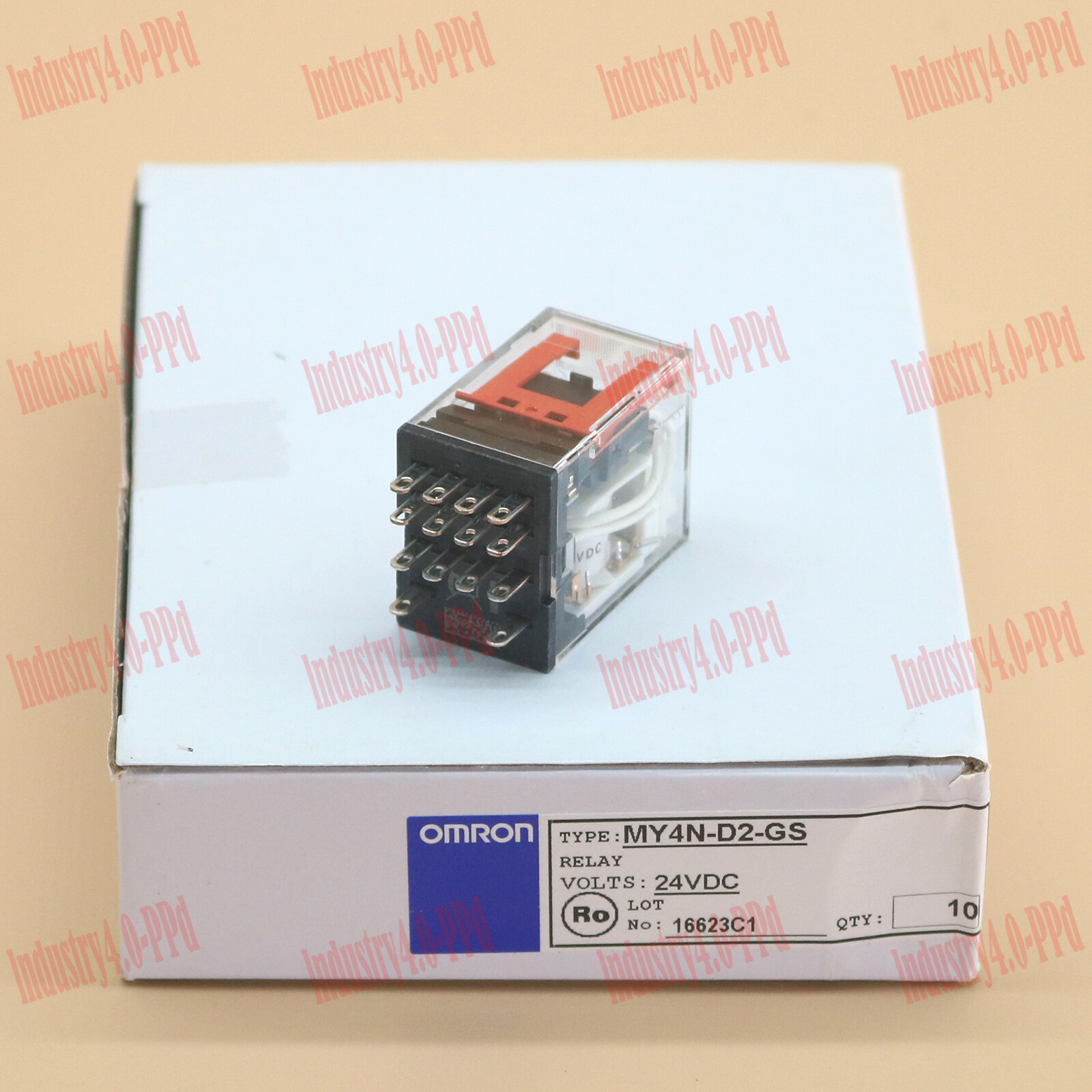 10Pcs/box NEW Omron Intermediate Relay MY4N-D2-GS 24VDC Fast Ship #XR