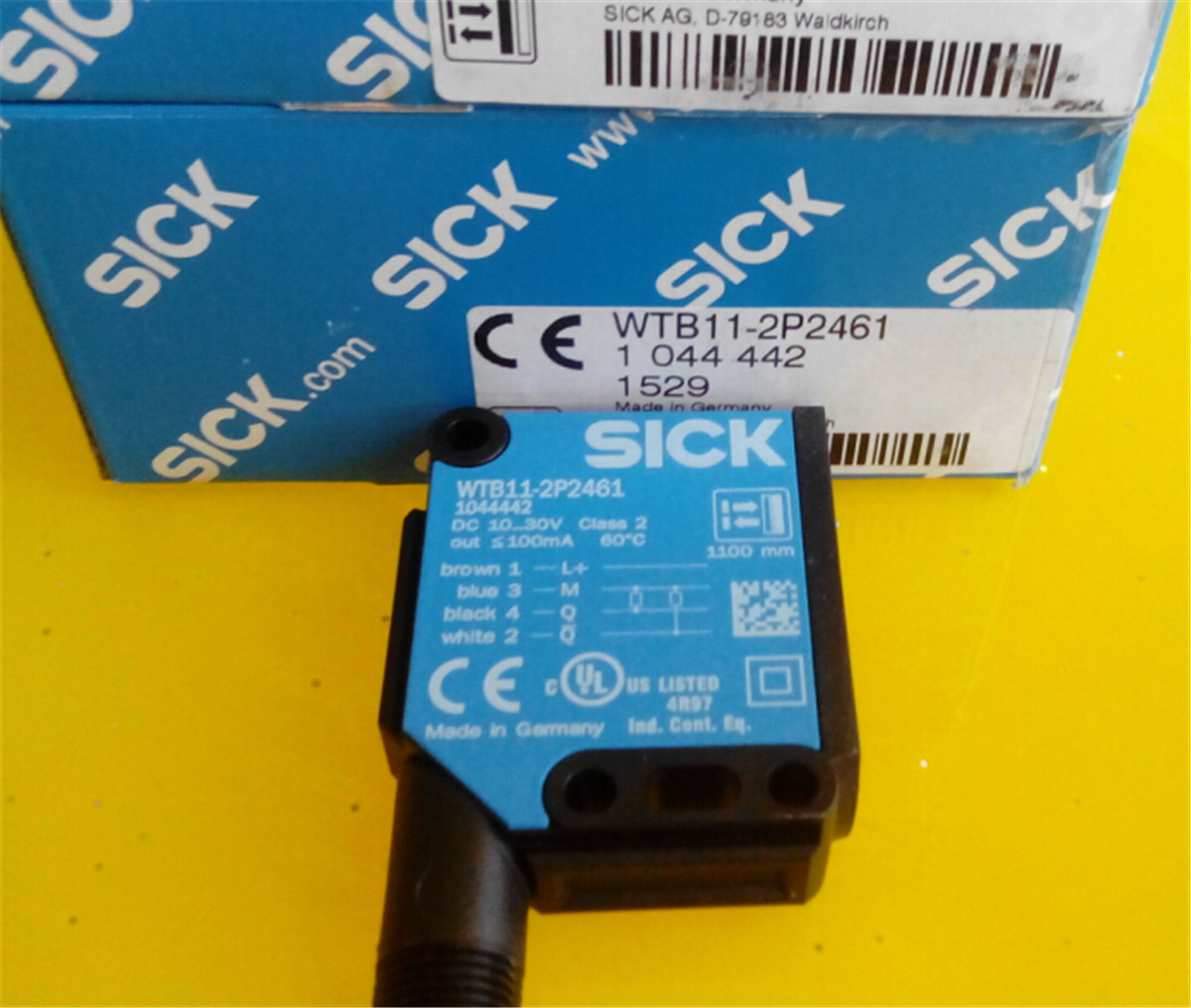 One New SICK WTB11-2P2461 Photoelectric Sensor WTB112P2461 Expedited Shipping