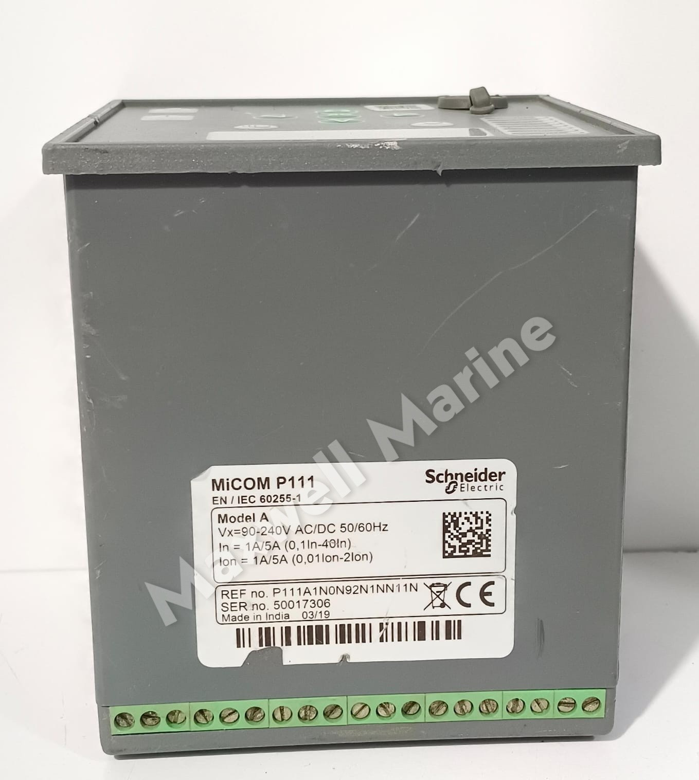 Schneider Electric MiCOM P111 P111A1N0N92N1NN11N Overcurrent Protection Relay