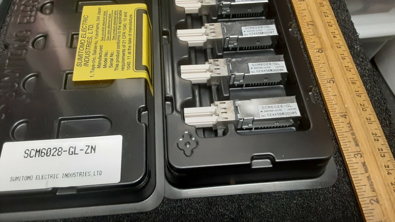 Sumitomo Electric Industries SCM6028-GL-ZN Optical Device Fiber Optic Components