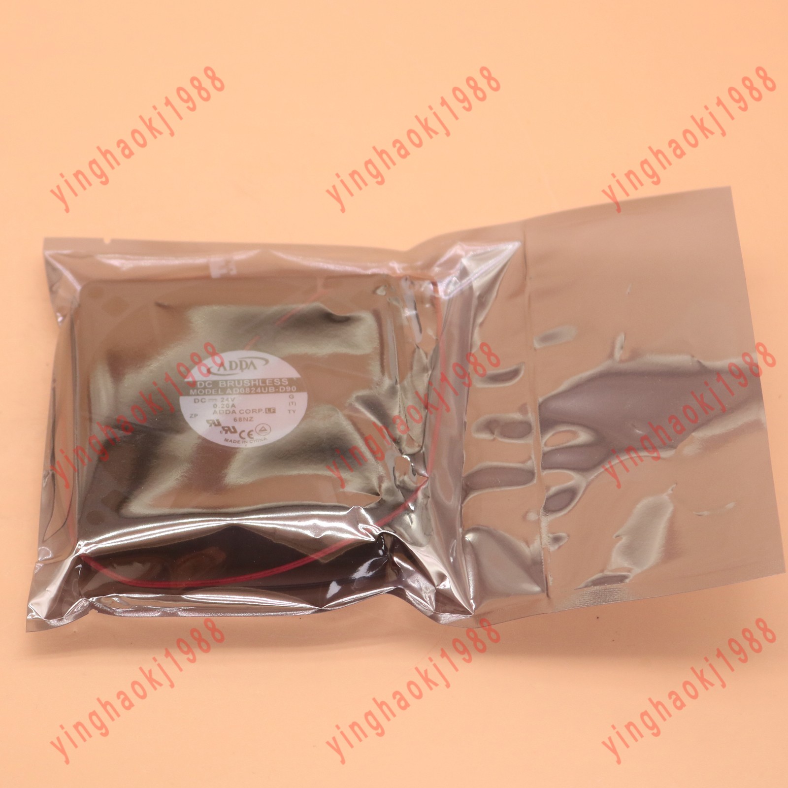 New ADDA AD0824UB-D90 DC24V 0.2A 2 Wire inverter fan#QW