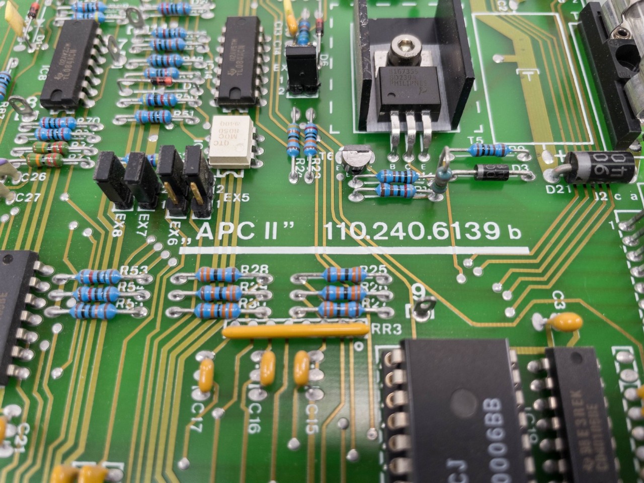 Netstal 110.240.6139b APC2 Control Interface Relay Board Discjet CD DVD Molder