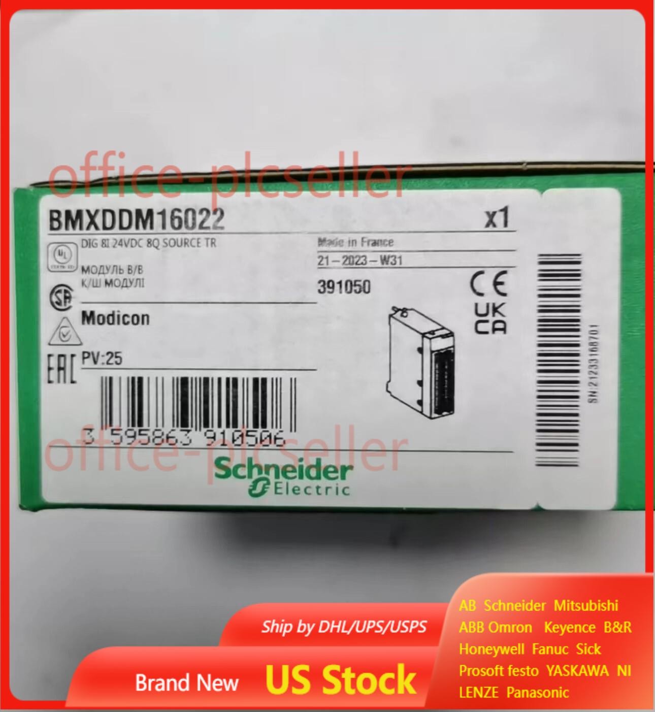 BMXDDM16022 brand new original programmable controller PLC module, free shipping