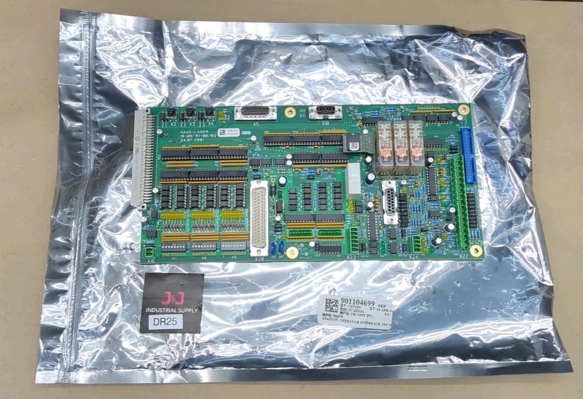 New Haas-Laser 18-06-91-00/02 Trumpf 786879 Operator Interface Board