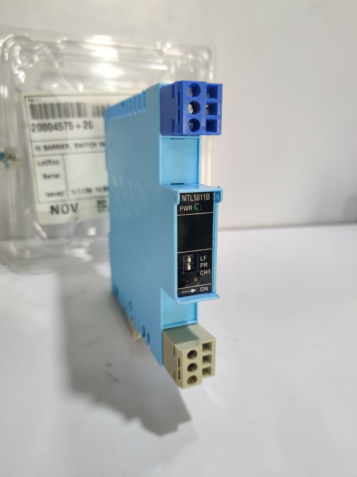 MEASUREMENT TECHNOLOGY LTD MTL 5011B IS BARRIER, SWITCH INPUT Proximity Detector