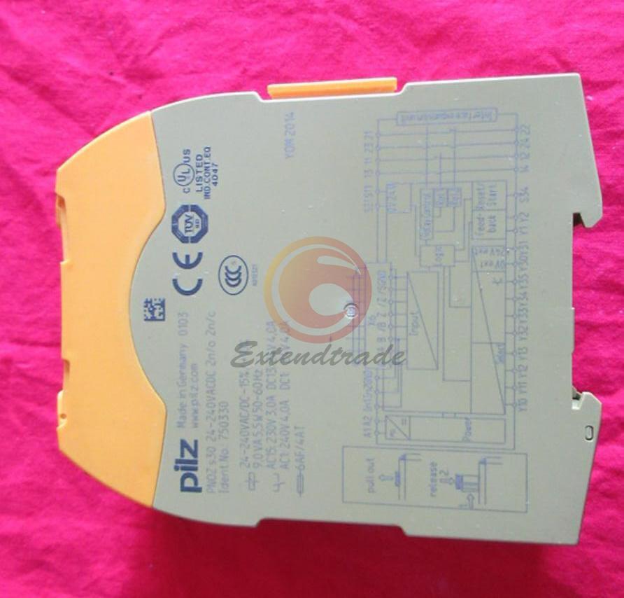 1PC Mushroom PNOZ S30 750330 safety relay used