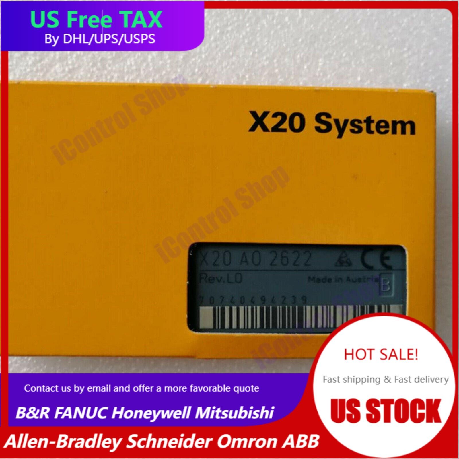 1PC B&R X20 AO 2622 PLC Module New X20AO2622 In Box Expedited Shipping