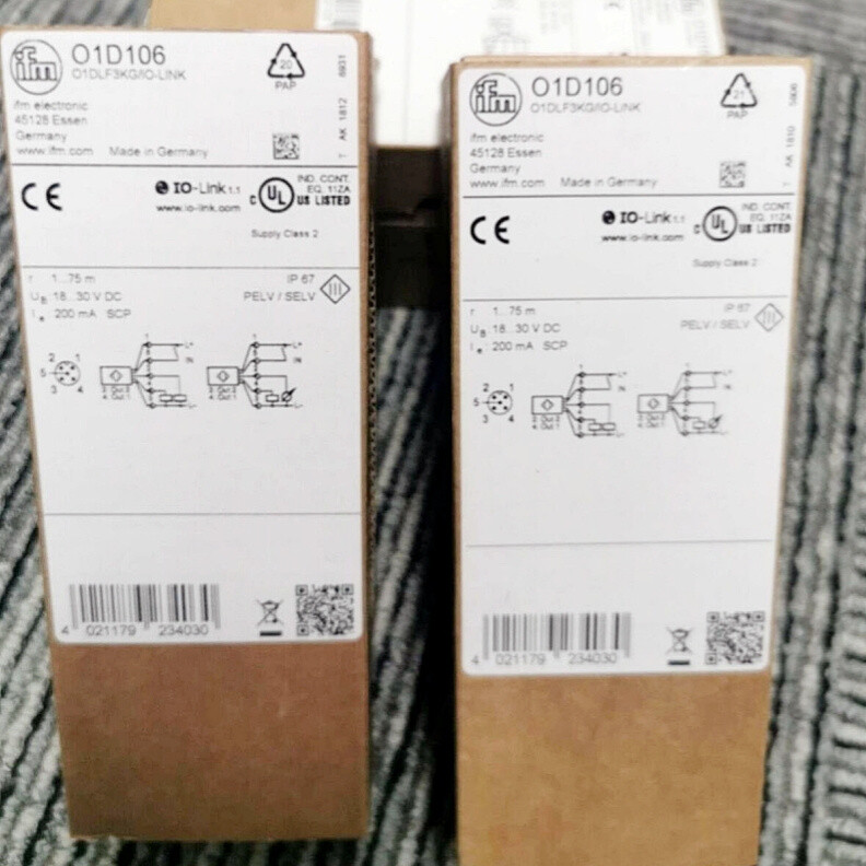 1PC New IFM 01D106 O1D106 Photoelectric Distance Sensor Expedited Ship