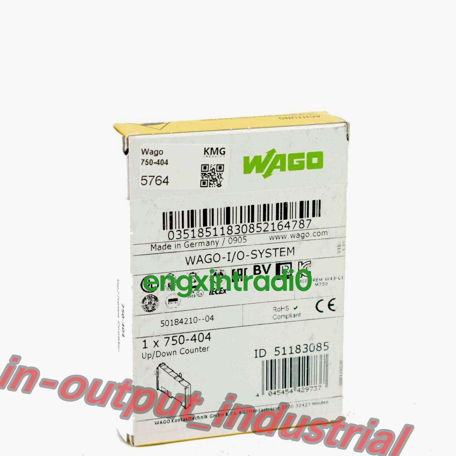 New Factory Sealed WAGO 750-404 750-404 PLC Module 750404 750-404