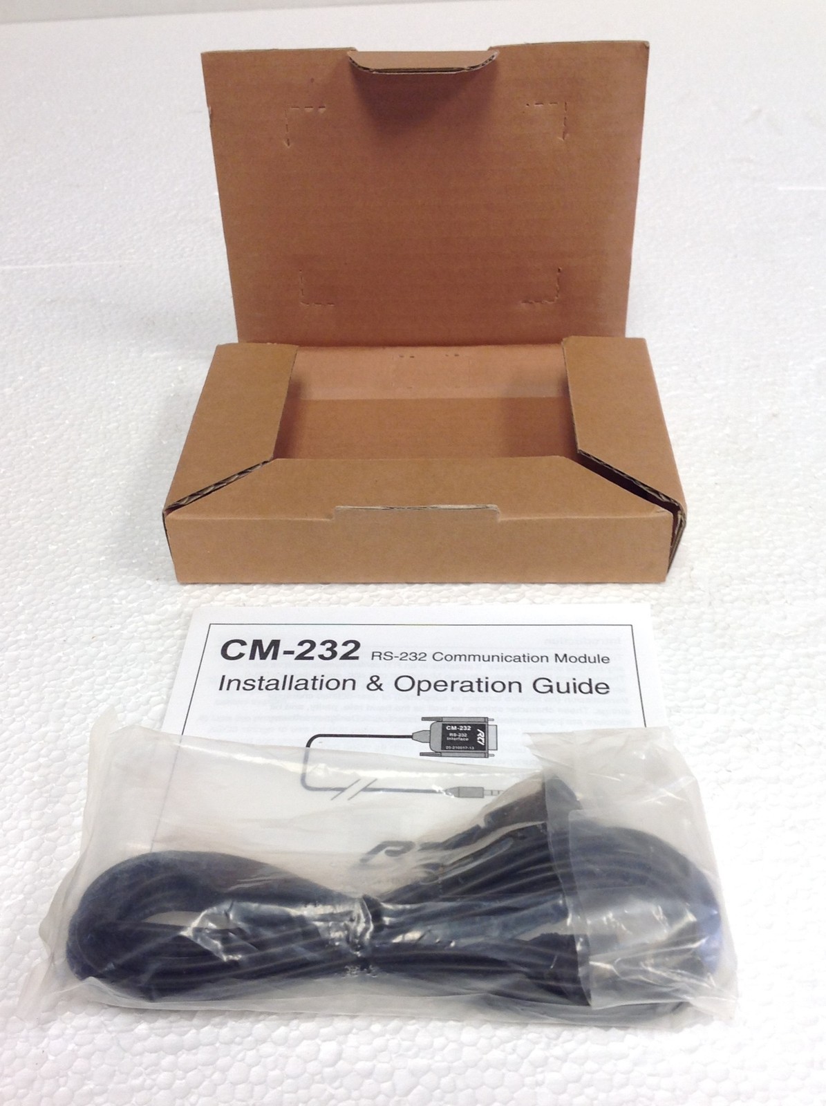 Lot of 2 NEW RTI CM-232 RS-232 Communication Cable, QTY, FREE SHIPPING