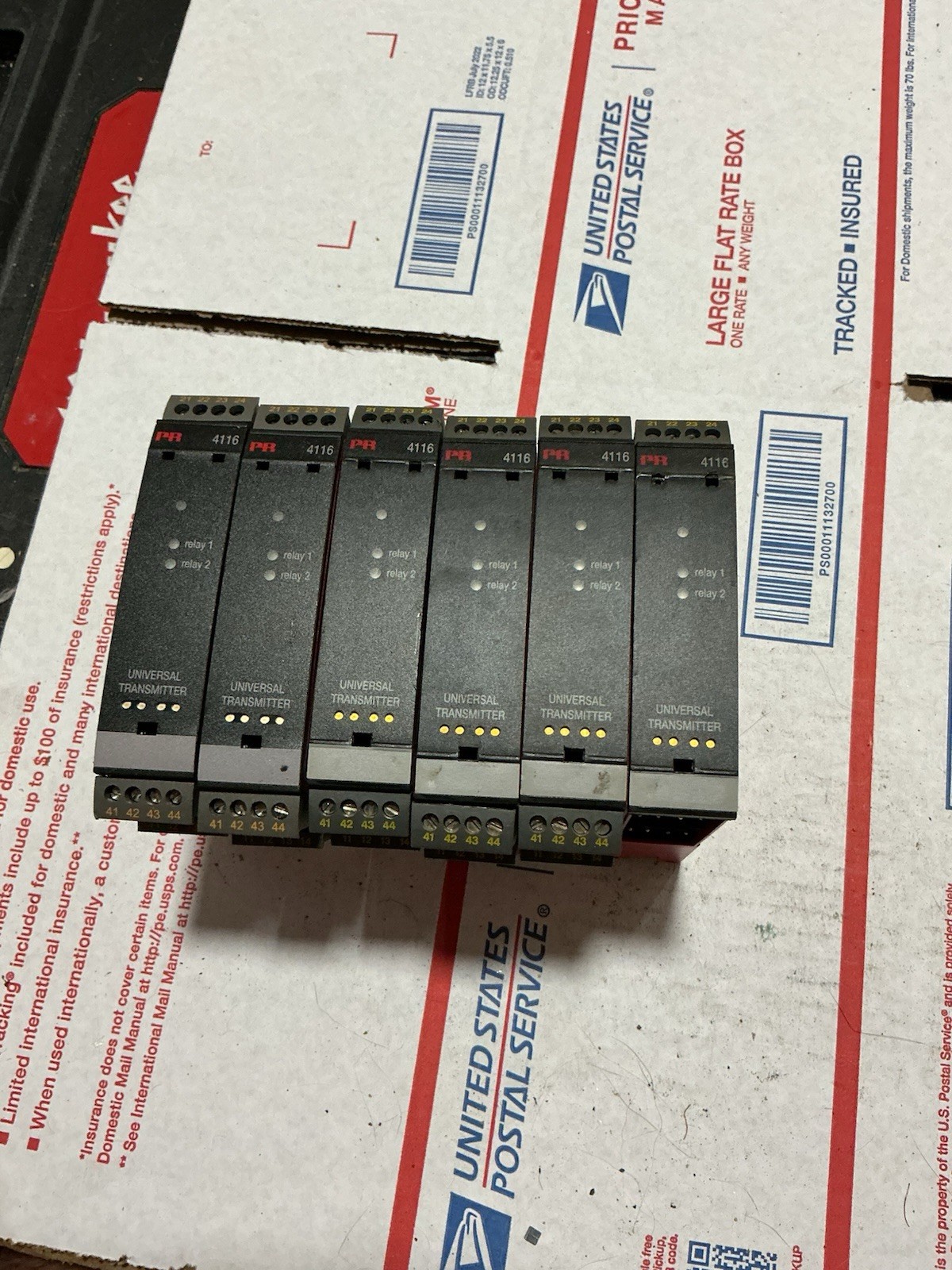 PR Electronics 4116 Universal Transmitter Signal Conditioner RTD In Univ Volt D1