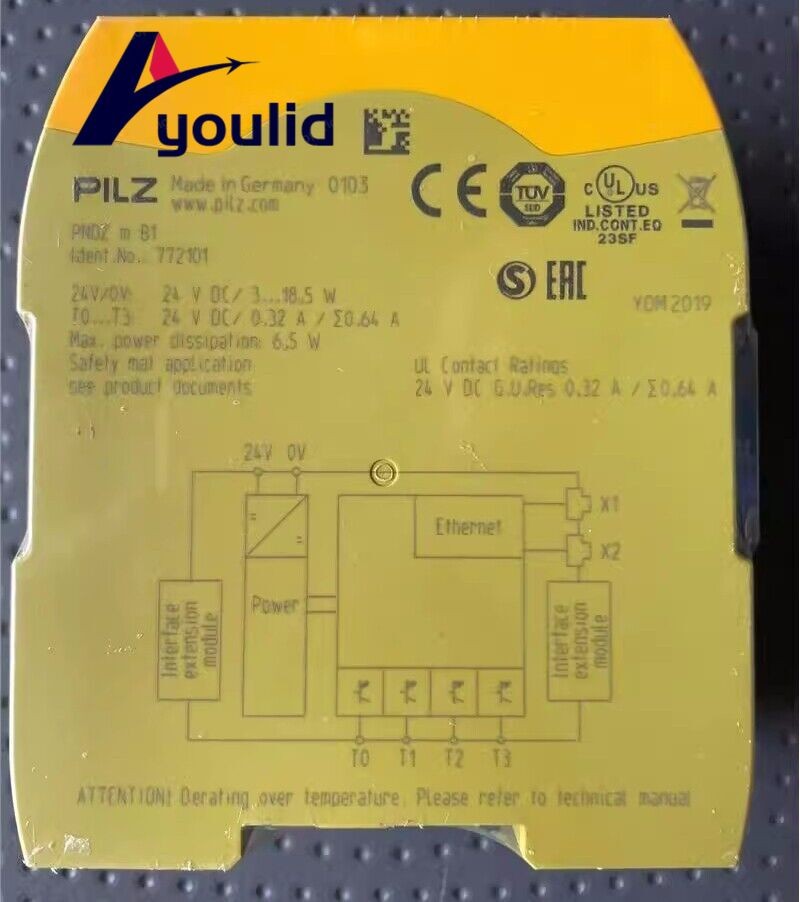 772101 1PCS NEW PILZE PNOZ m B1 Safety Relay 772101