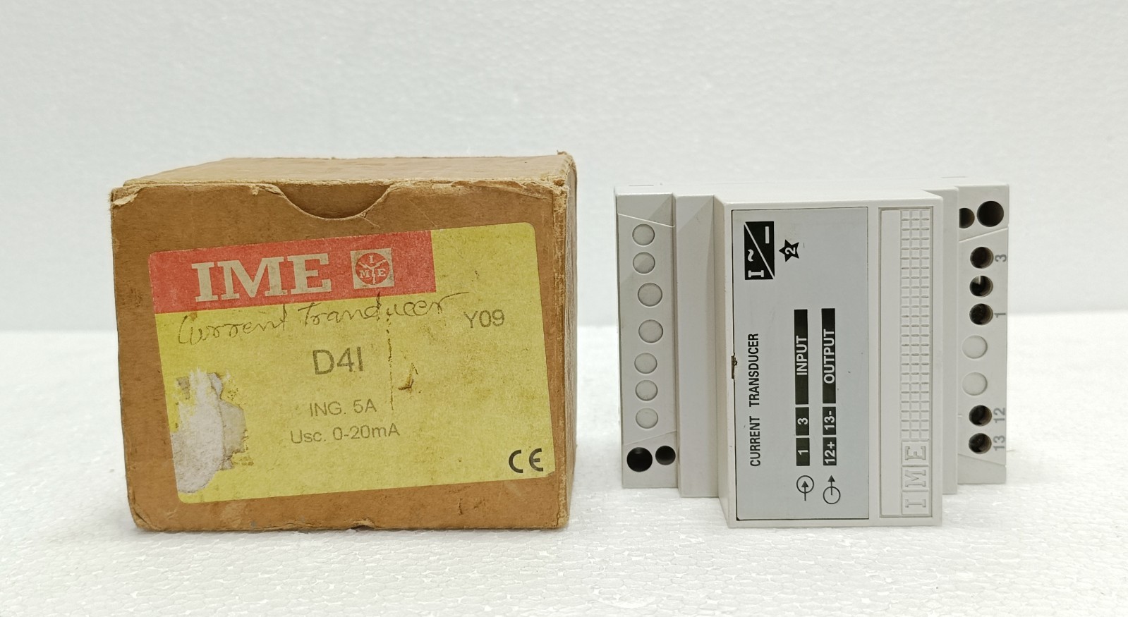 IME D4I Current Transducer 0-5A Input 0-20mA Output Marine Industrial New Surplu