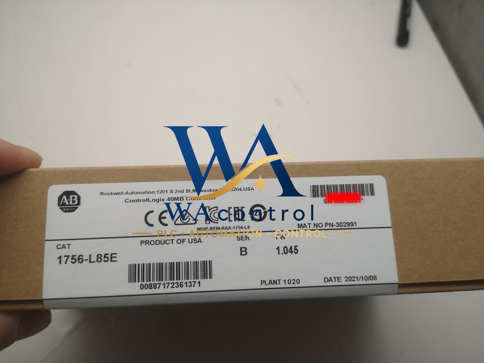 Factory Sealed Allen-Bradley 1756-L85E Real US stock Quick Delivery