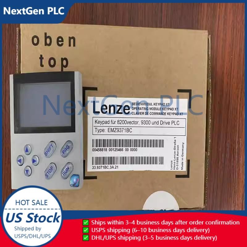 Lenze EMZ9371BC Inverter Operating Panel New One Shipping #