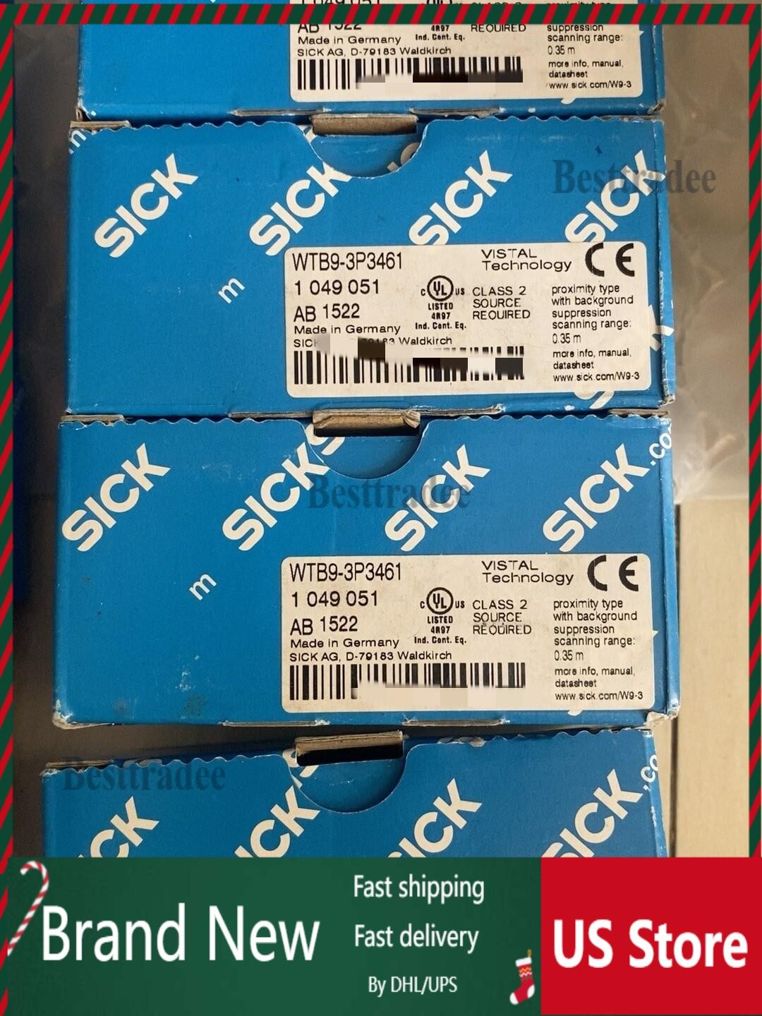 SICK WTB9-3P3461 Photoelectric sensor Brand New air transport