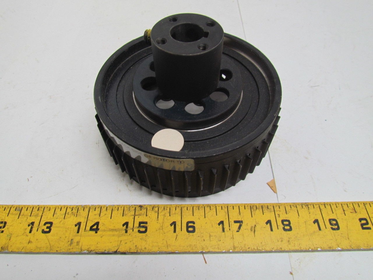 Warner Electric 5370 751 010 Rotor with fan and hub EM-50 5/8″ finished bore NIB