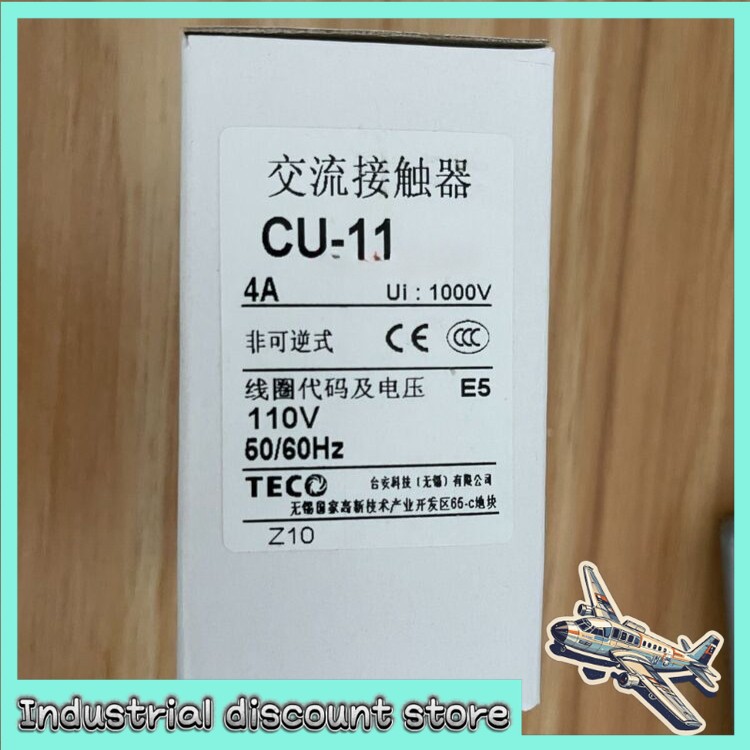 CU-11 1 PCS New TECO CU-11 110V AC contactor Fast Delivery