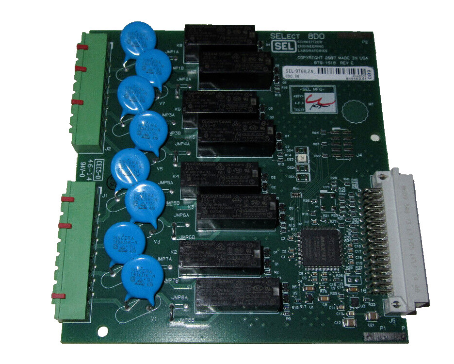 Schweitzer Engineering 8 Form B Electromechanical SELect I/O 8 DO PN DO 9761L2A_