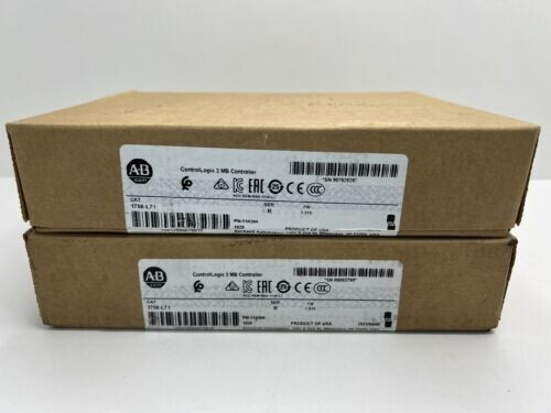 New Factory Sealed Allen-Bradley 1756-L71 ControlLogix 2MB Controller PLC