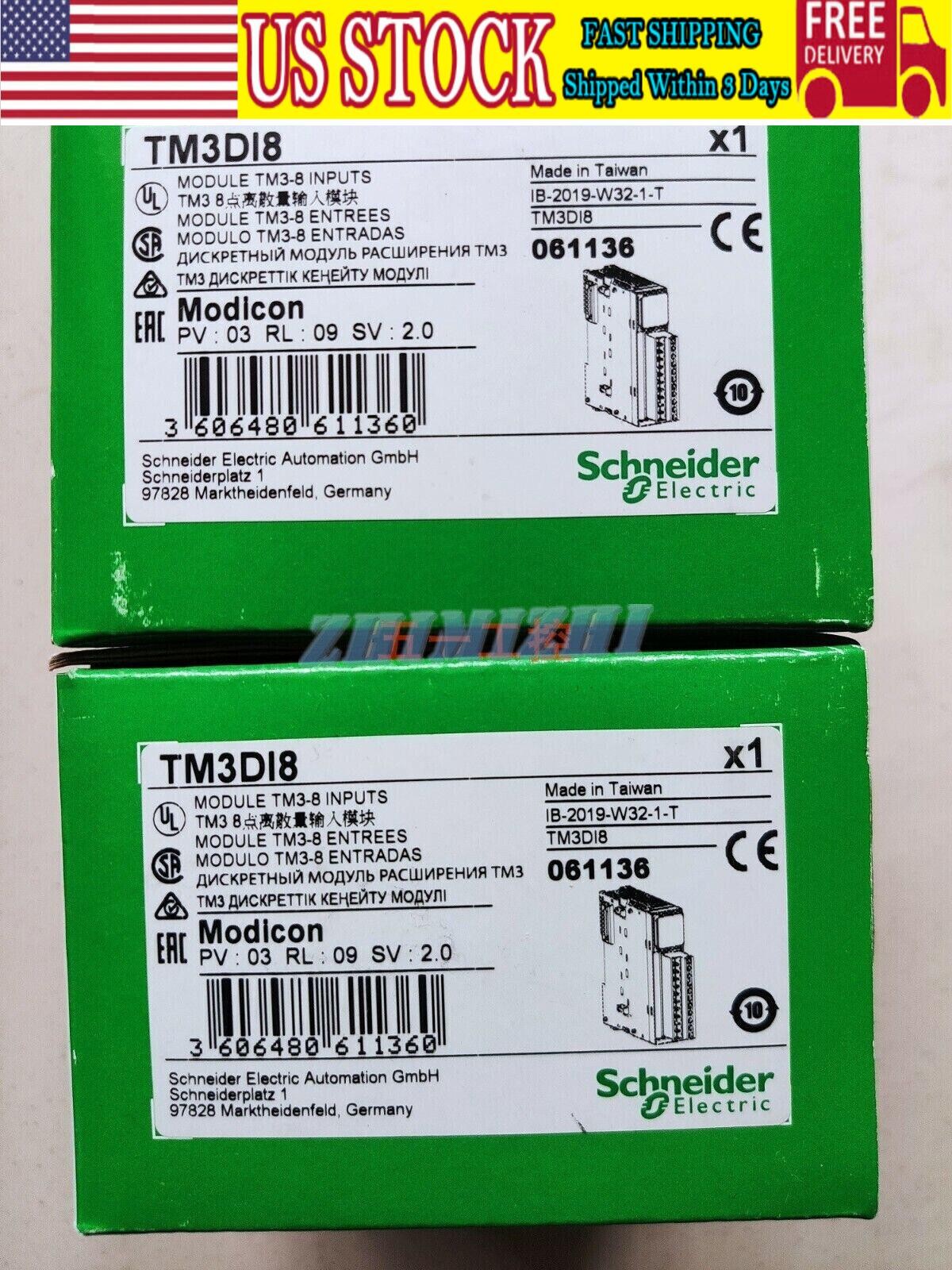 IPC New Schneider TM3DI8 Input Module In Box Fast Shipping