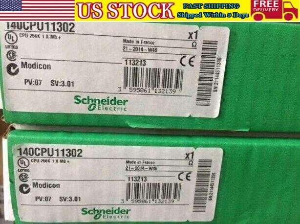 1 PCS Schneider 140CPU11302 PLC Controller CPU Module 140CPU11302 New In Box