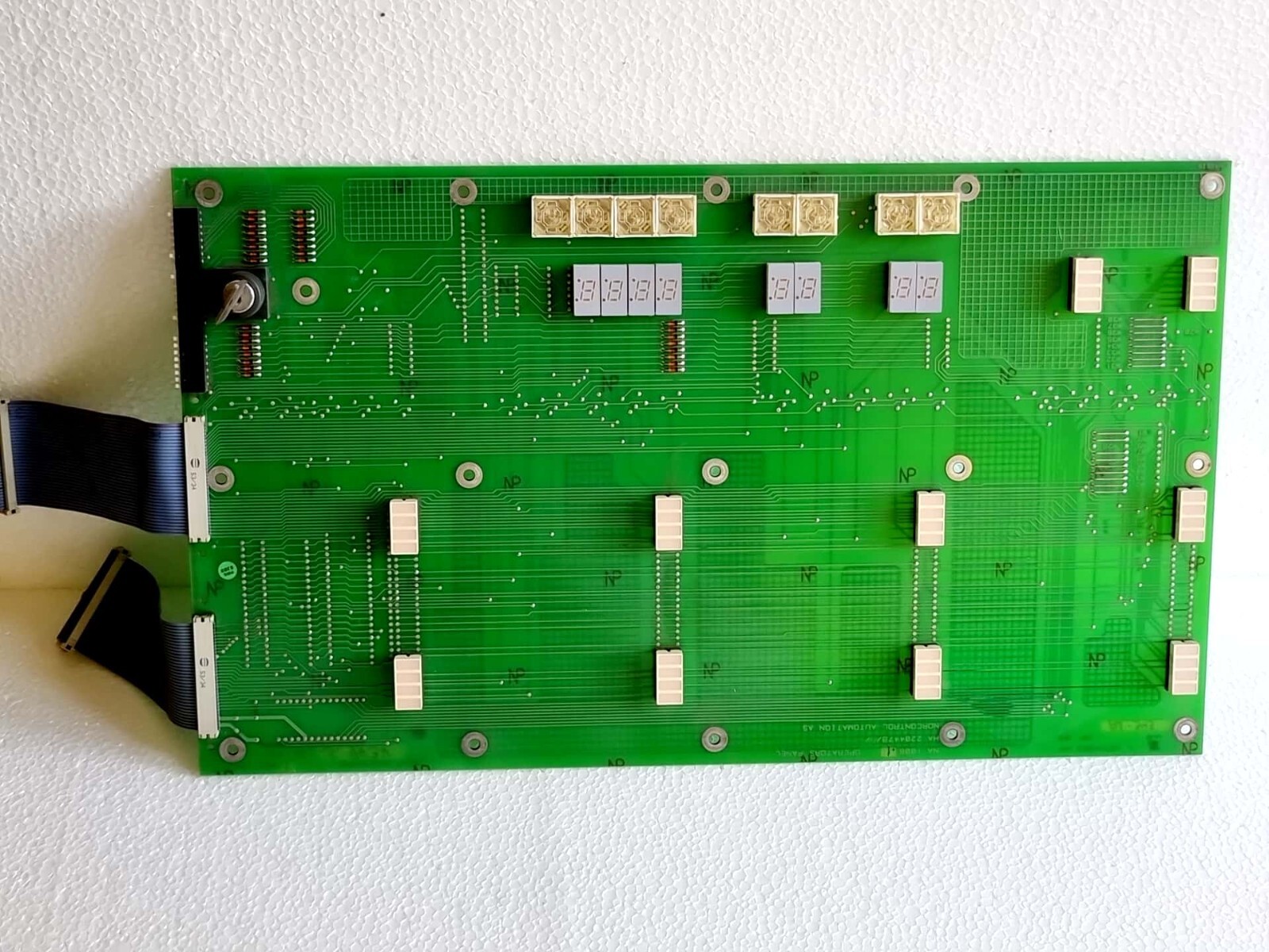 NOR CONTROL AUTOMATION NA1008.1 OPERATOR PANEL HA 220447B/B S/N S.9434