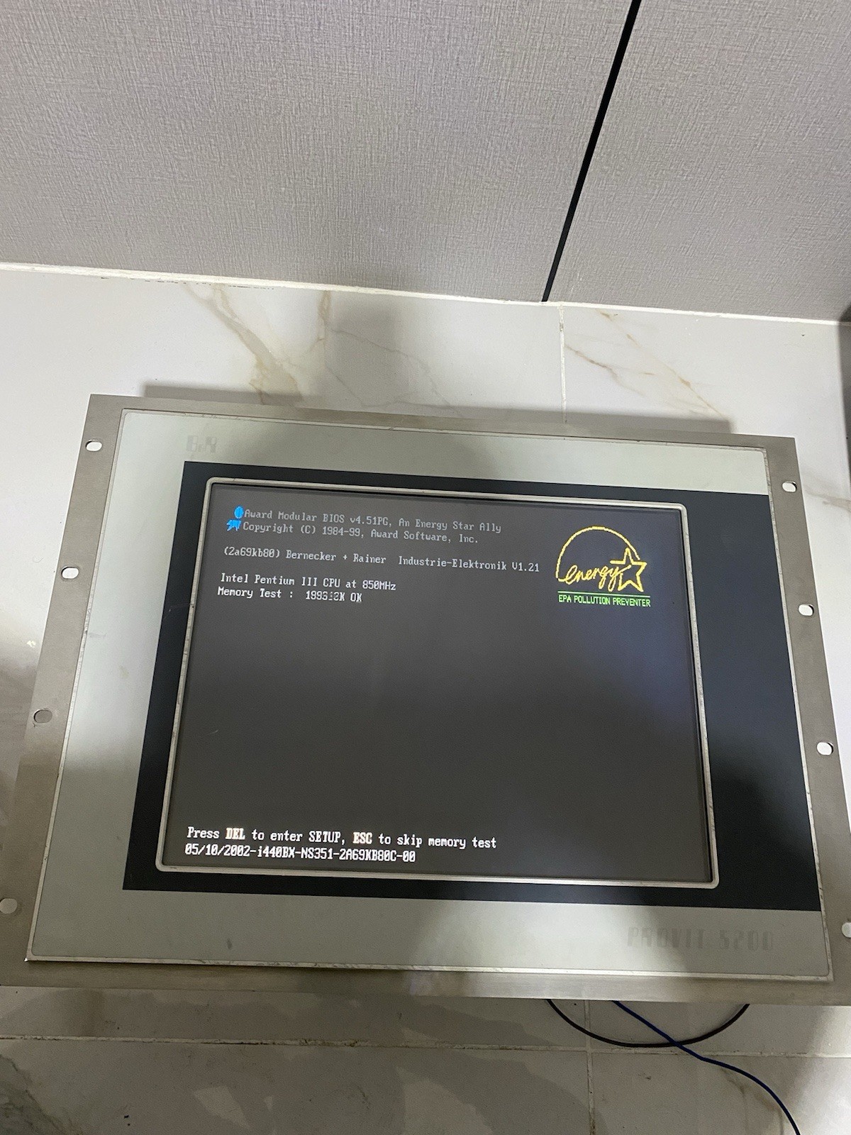 B&R 5D5212.02 , 5C5001.12 Panel PC