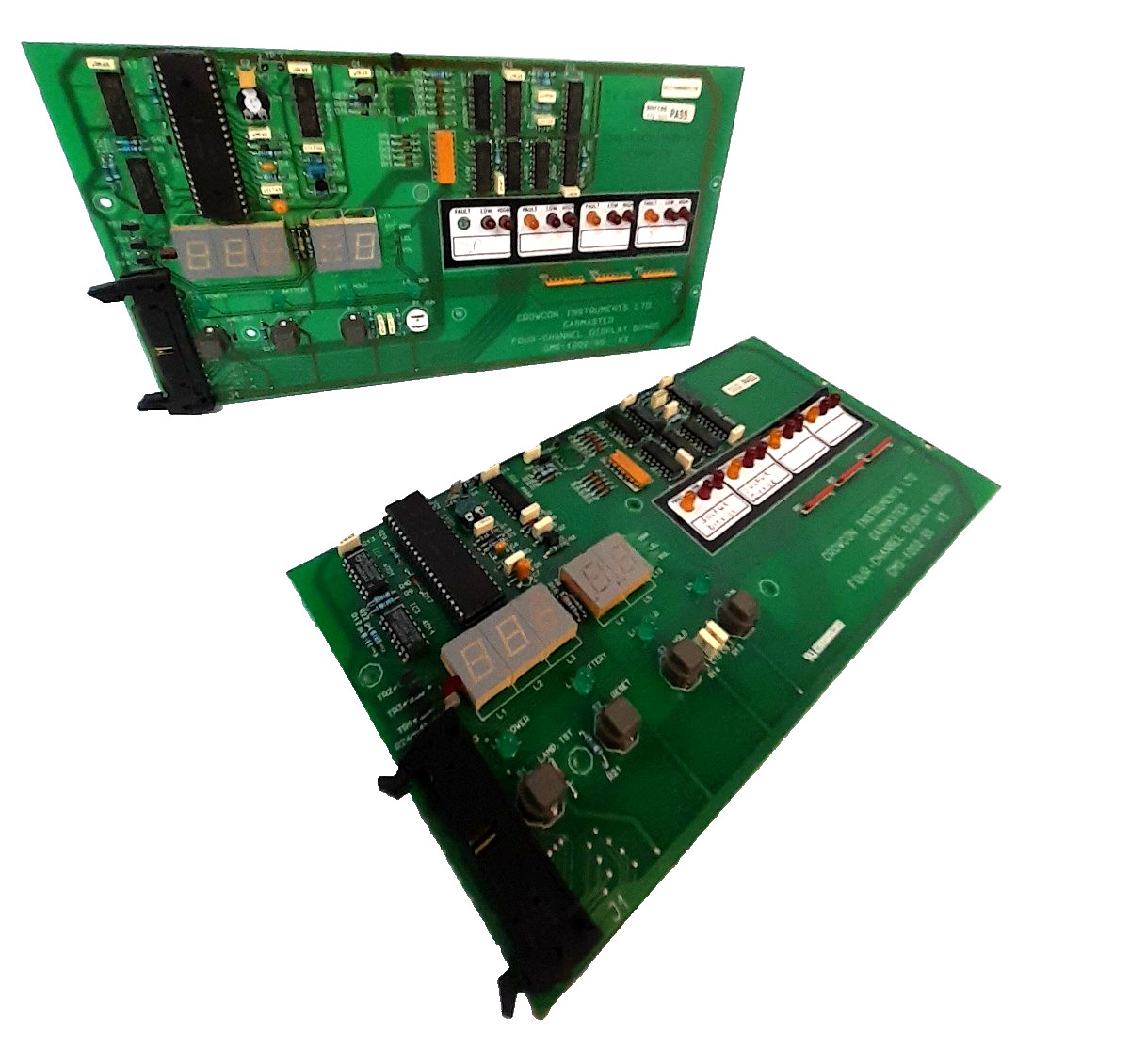 Lot of 2 – Crowcon GMS-1002-SS Gasmaster Four Channel Display Board READ LISTING