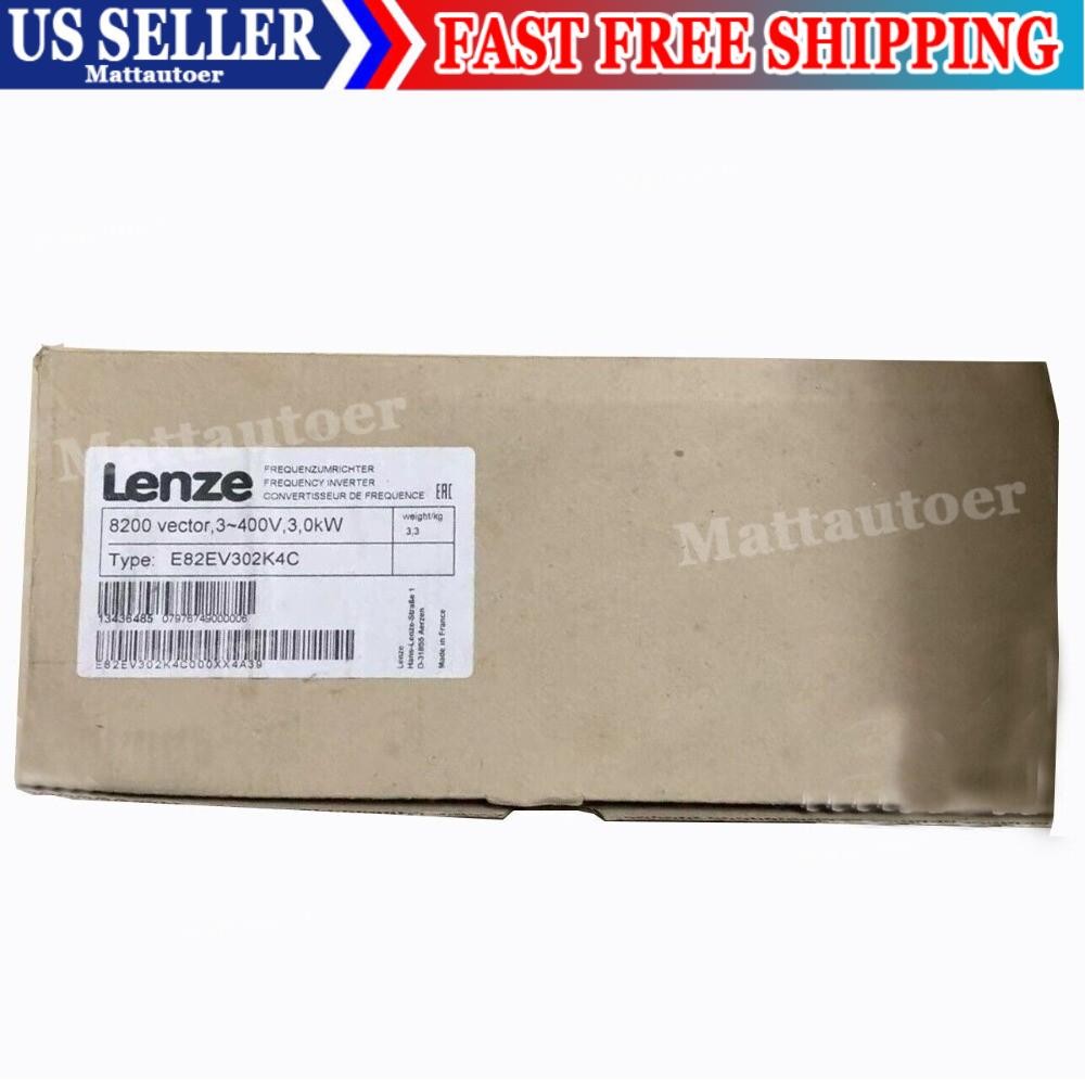 E82EV302K4C 1PCS NEW LENZE INVERTER 8200Vector 3.0kW E82EV302K4C