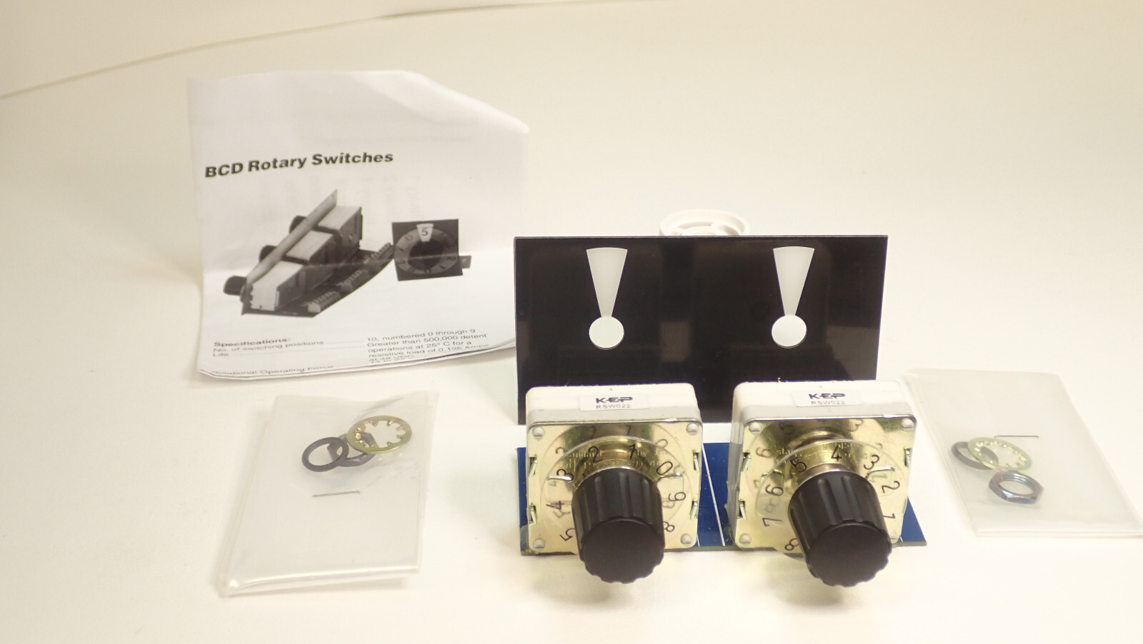 KEP – RSW ROTARY BCD SWITCH NON POLAR RSW022 / RSW-022
