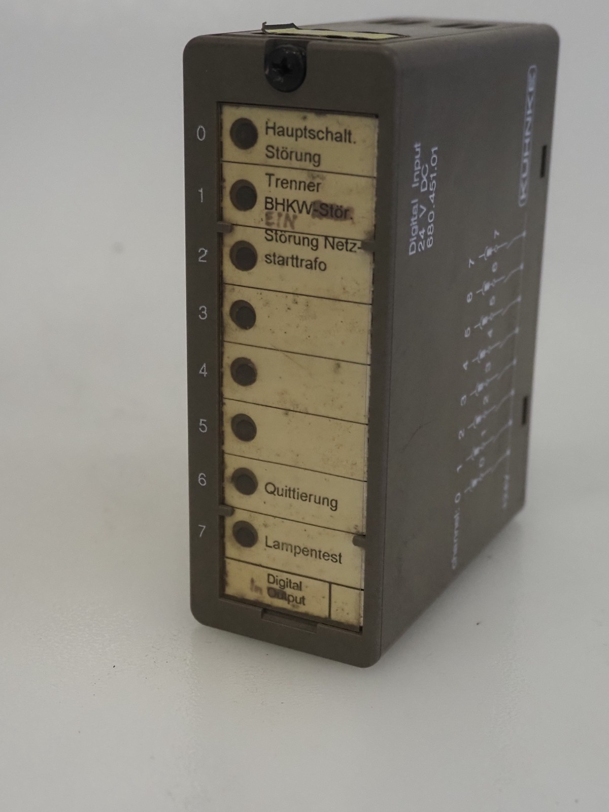 Kuhnke 680.451.01 Digital Input Module 24V DC 68045101 (*)