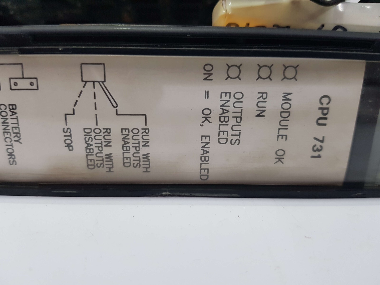 GE FANUC IC697CPU731X CENTRAL PROCESSOR UNIT IC697CPU731
