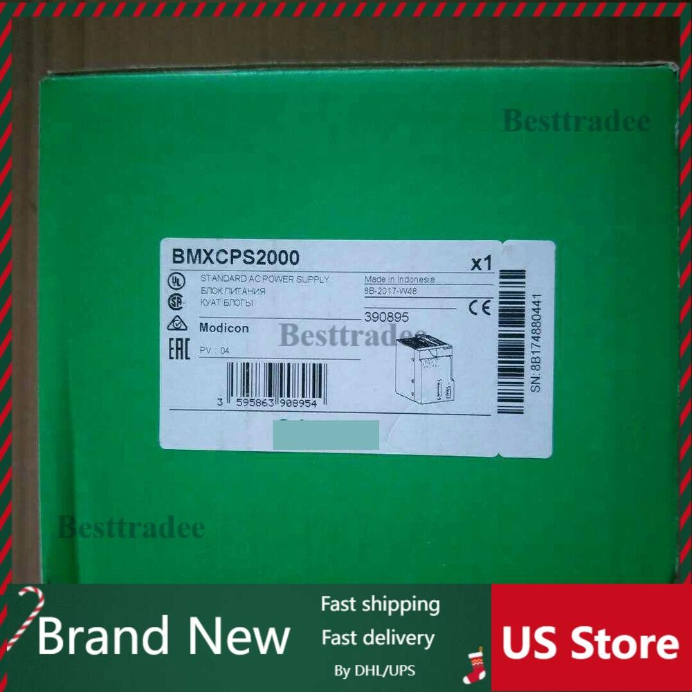 New Schneider BMXCPS2000 PLC Module Fast Shipping BMXCPS2000 Spot Goods!